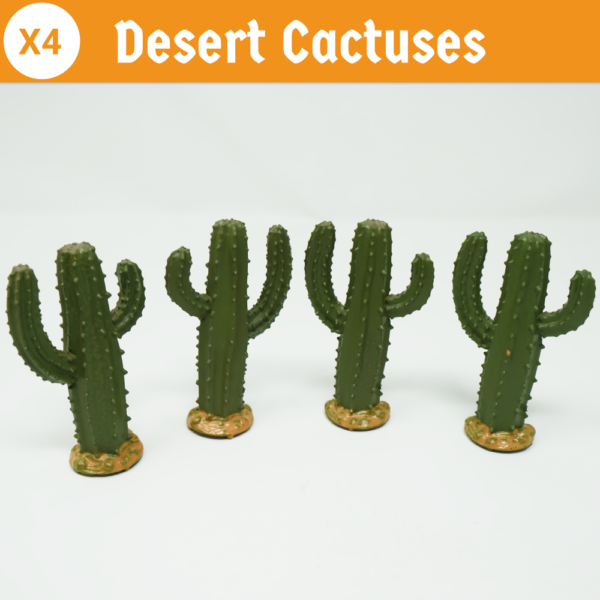 Desert Cactuses | Pack of 4