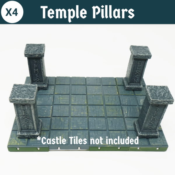 Temple Pillars | Pack of 4 - Image 2