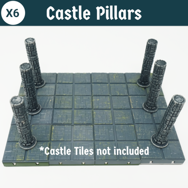 Castle Pillars | Pack of 6 - Image 2